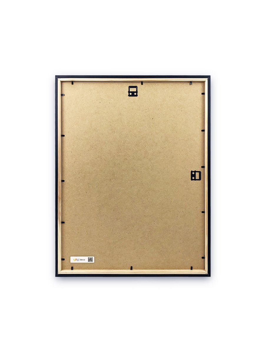 yzydeco Remelis juodas medinis 30×40 cm nugarele