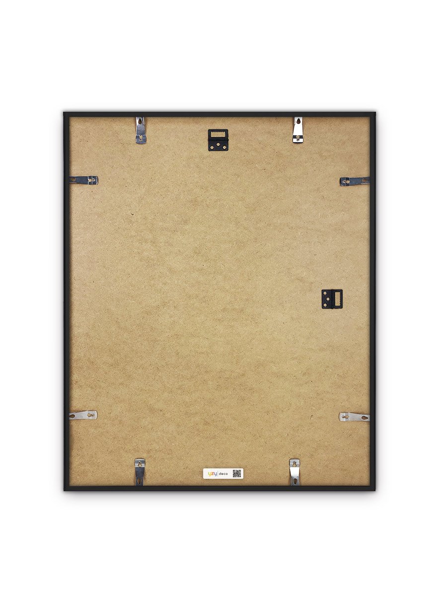 yzydeco Remelis juodas metalinis 40×50 cm nugarele