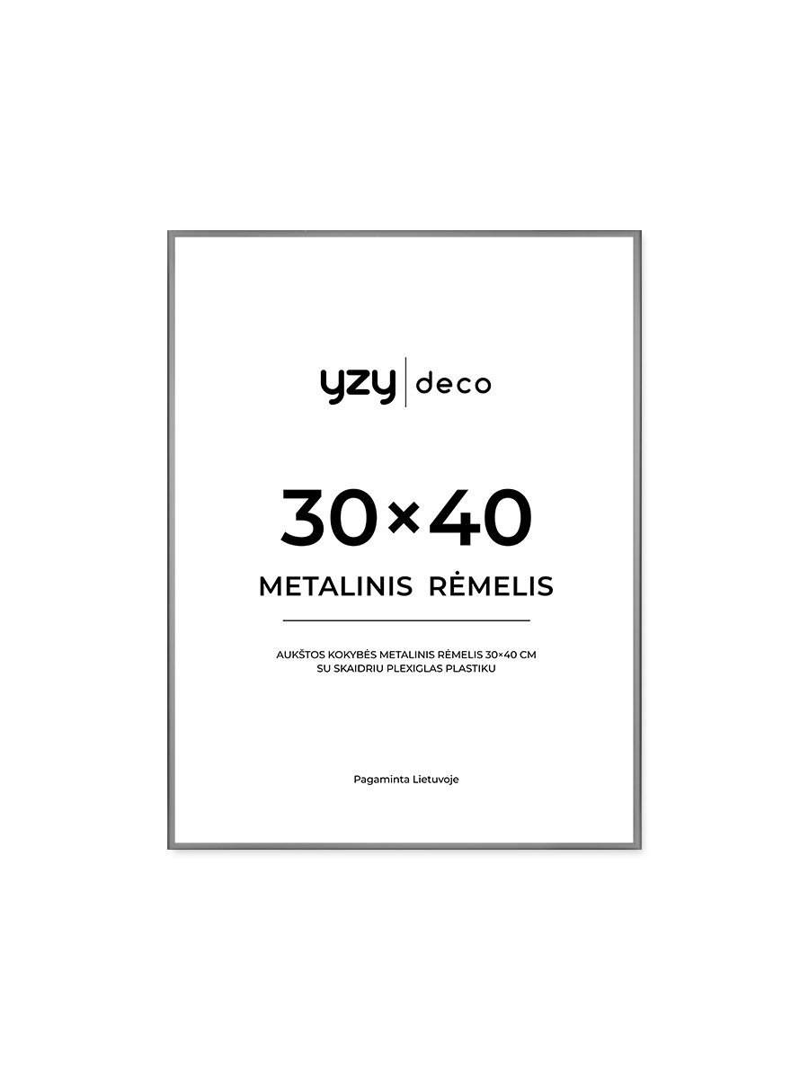 yzydeco Remelis metalinis 30×40 cm