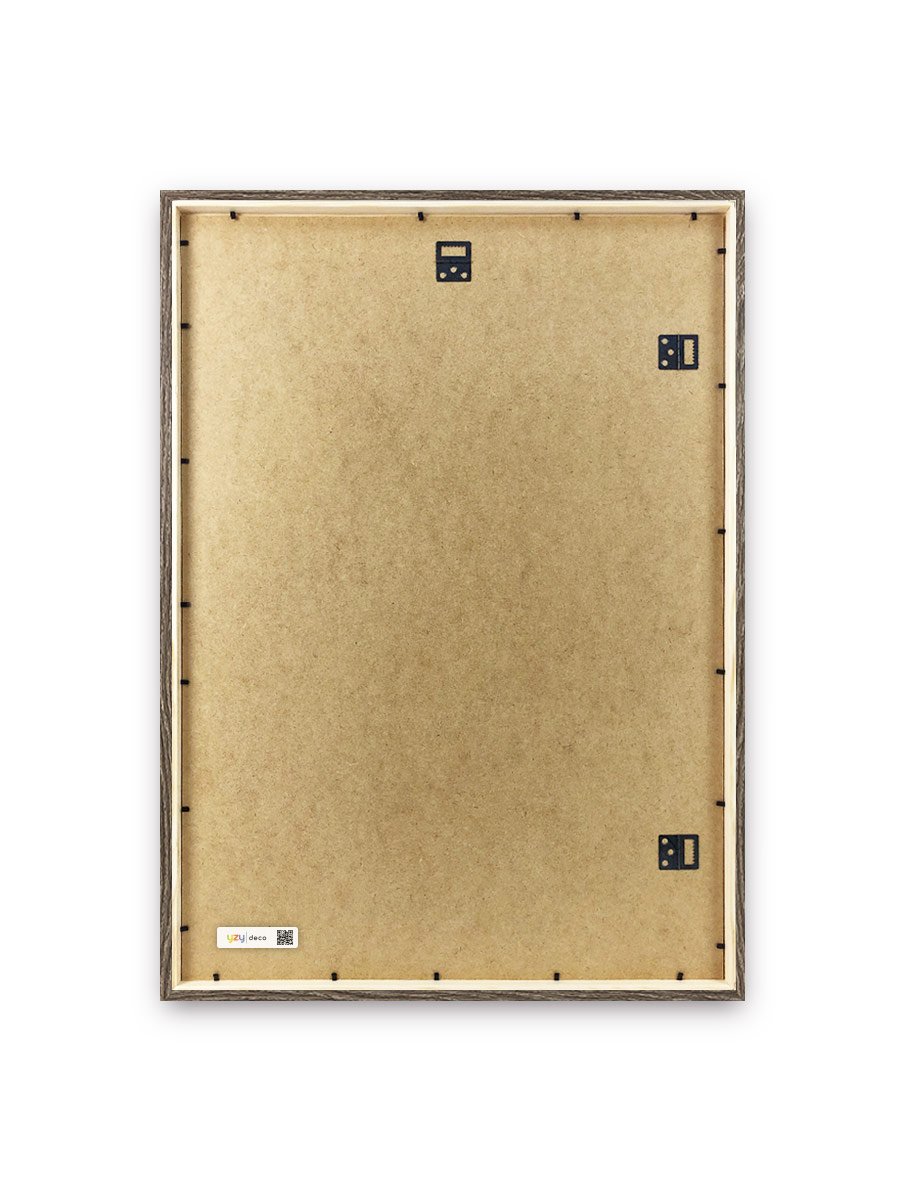 yzydeco Remelis rudas:pilkas medinis 50×70 cm nugarele