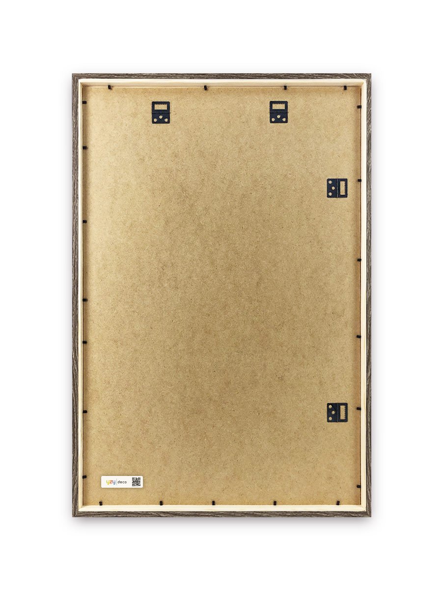 yzydeco Remelis rudas:pilkas medinis 60×90 cm nugarele