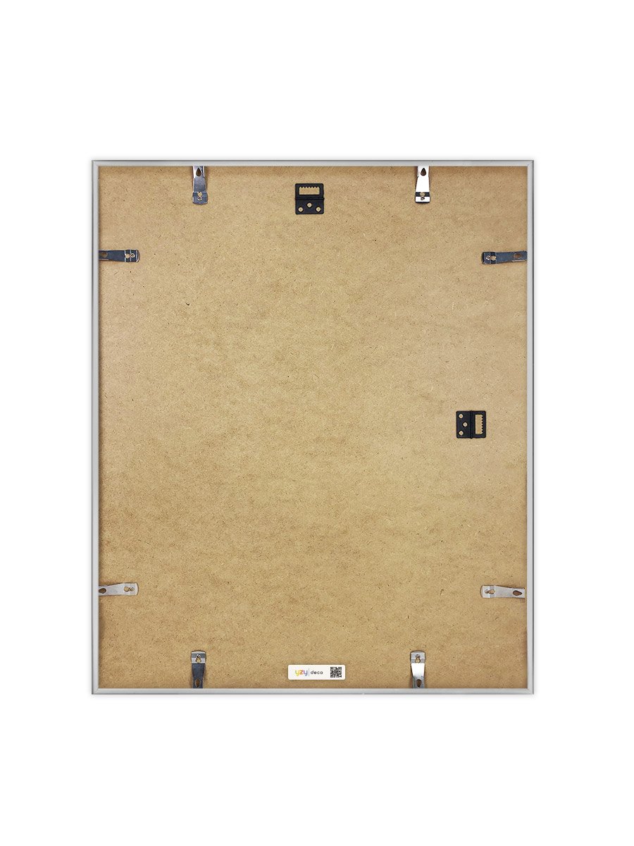 yzydeco Remelis sidabrinis metalinis 40×50 cm nugarele